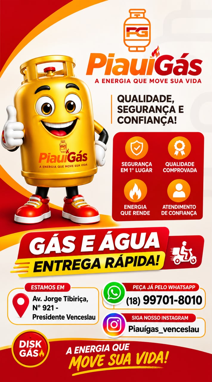 Piauí Gás - A energia que move sua vida